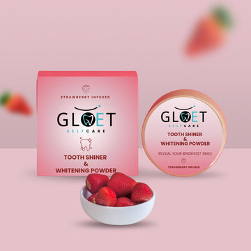 Strawberry Infused- Tooth Shiner and Whitening Powder/Polish