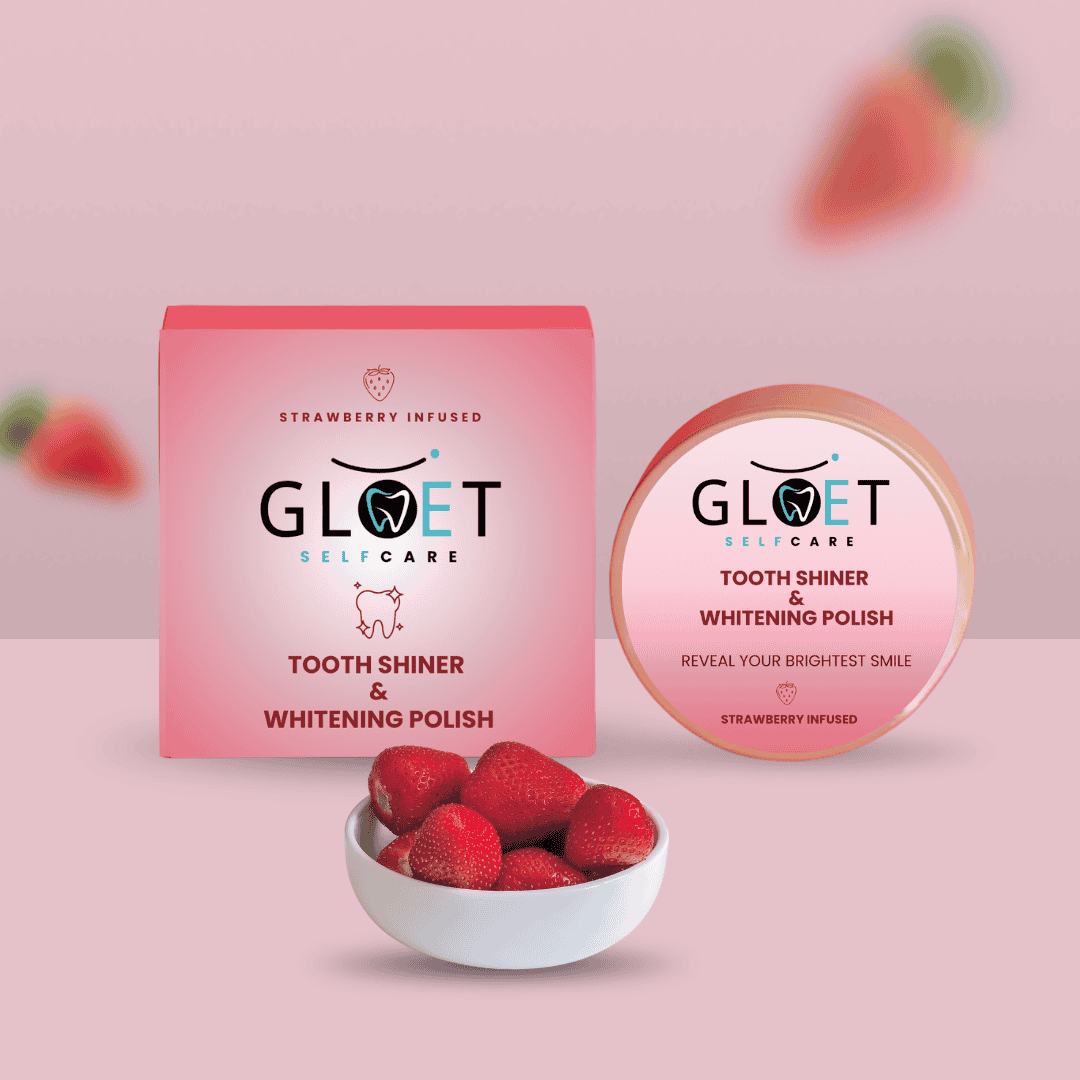 Strawberry Infused- Tooth Shiner and Whitening Polish
