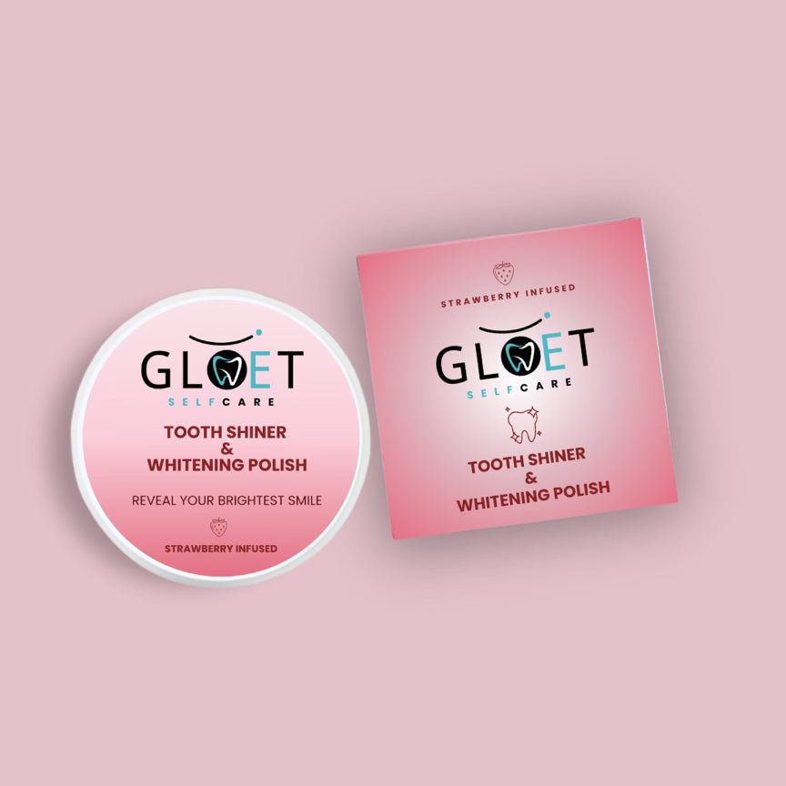 Strawberry Infused- Tooth Shiner and Whitening Polish